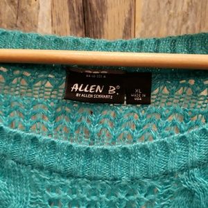 Allen B. By Allen Schwartz Sweaters - Allen B green knit sweater Allen B. By Allen Schwartz Sweaters - Allen B green knit sweater